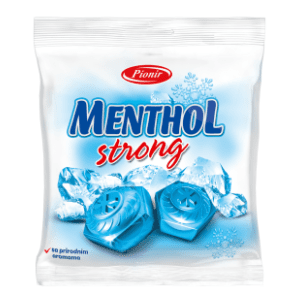 Bombone PIONIR Menthol strong 100g