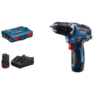 BOSCH GSR 12V-35, 2x3,0Ah; L-Boxx aku bušilica