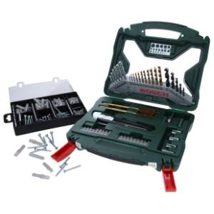 BOSCH set pribora X-Line 50Ti + 173-delni komplet za montažu