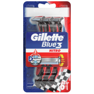 Brijač GILLETTE Blue 3 speed 6kom