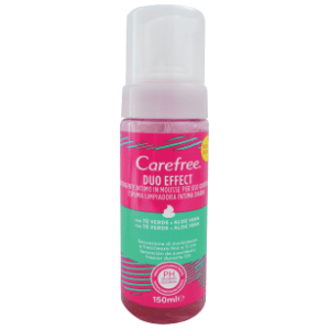 Intimna kupka CAREFREE duo effect aloe vera 150ml