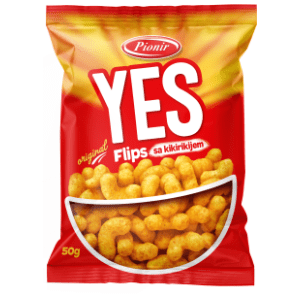 Flips PIONIR Yes sa kikirikijem 50g