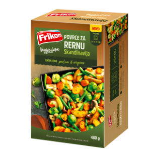 FRIKOM Skandinavija mix povrća 480g