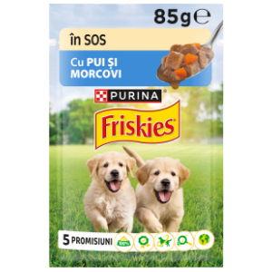 FRISKIES Junior piletina i šargarepa u sosu 85g