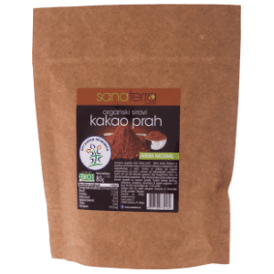 Kakao prah SANATERRA sirovi organski 80g