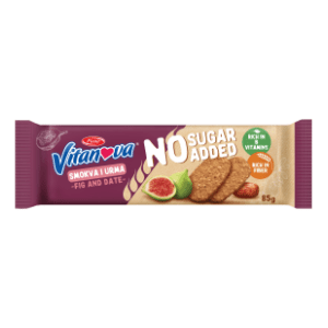 Keks PIONIR Vitanova smokva i urma bez šećera 85g