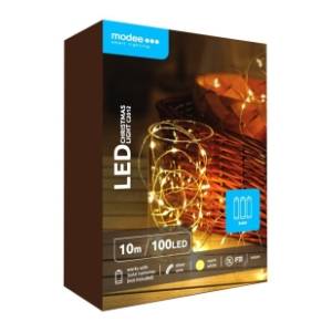 Lampice sa 100 toplo belih LED dioda Musicman ML-C2012
