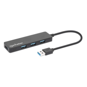 MANHATTAN USB Hub 4-in-1 USB 3.2 (164900)