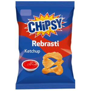 MARBO Chipsy rebrasti ketchup 60g