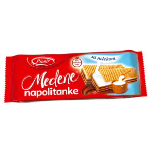 Napolitanka PIONIR Sunmill kakao i mleko 160g