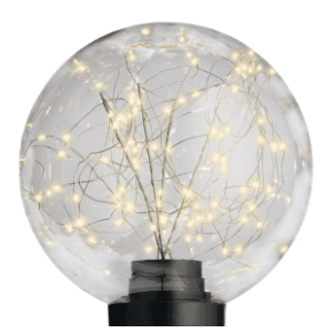 Novogodišnja dekoracija lopta sa LED svetlom 780531