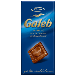 PIONIR Galeb premium mlečna čokolada 100g