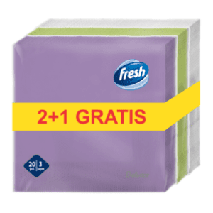 Salvete FRESH 3sloja 20kom 2+1gratis