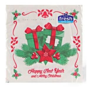 Salvete FRESH Happy New Year 3sloja 20kom