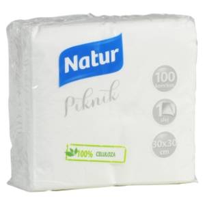 Salvete NATUR bele 1sloj 100kom
