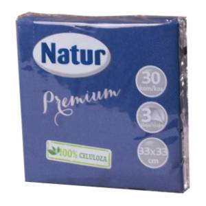 Salvete NATUR Premium plave 3sloja 30kom