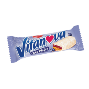 Štanglica PIONIR Vitanova ribizla bela čokolada 35g