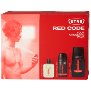 STR8 set Red Code (after shave, dezodorans i gel za tuširanje)