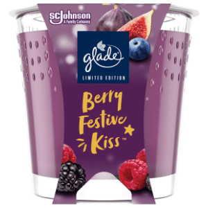 Sveća GLADE berry festive kiss 129g