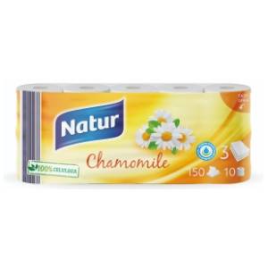 Toalet papir NATUR kamilica 3sloja 10kom