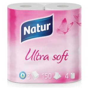 Toalet papir NATUR ultra soft 3sloja 4kom