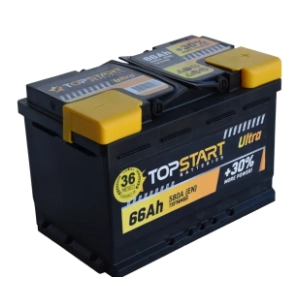 TOP START akumulator 12V 66Ah 580A desno+