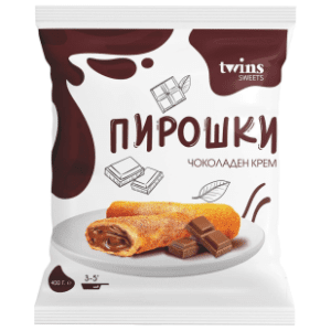 TWINS piroške sa čokoladom 400g