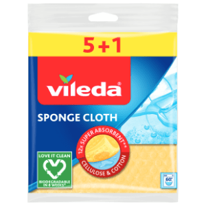 VILEDA sunđerasta krpa 5+1 gratis