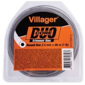 VILLAGER 2.7mm X 310m (5LB) Duo core silk za trimer