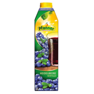 Voćni sok PFANNER borovnica 1l