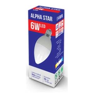 ALPHA STAR LED sijalica E14 6W 4000K