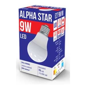 ALPHA STAR LED sijalica E27 9W 4000K
