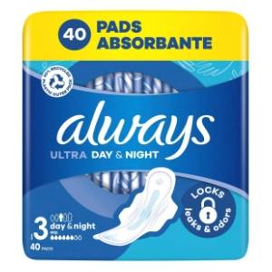 ALWAYS Ultra day & night ulošci 40kom