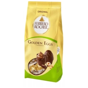 Bombonjera FERRERO ROCHER Golden eggs 90g
