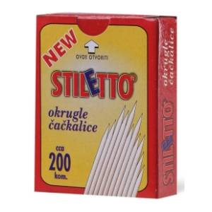 Čačkalice okrugle STILETTO 200kom