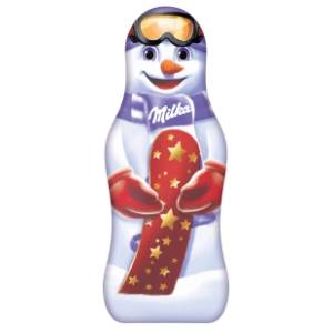 Čokoladna figura Xmas friends MILKA 15g 