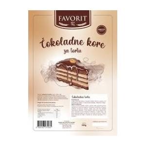 Čokoladne kore FAVORIT 470g