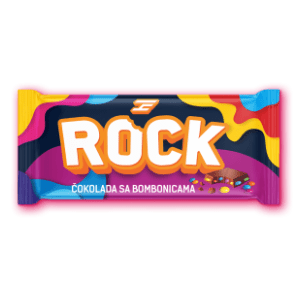 DEX ROCK mlečna čokolada sa bombonicama 100g