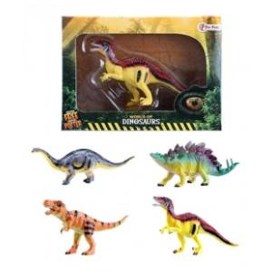 Dinosaurus figura + poster TOI TOYS