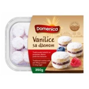 DOMENICA vanilice sa džemom 350g