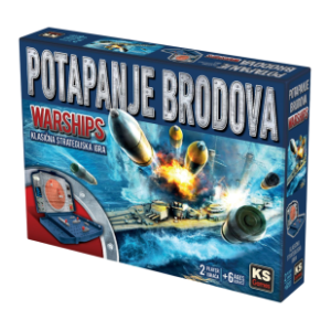 Društvena igra Potapanje brodova MILLA TOYS