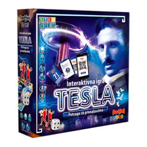 Društvena igra Potraga za pronalascima Tesla PERTINI