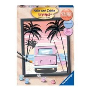 Društvena igra Slikaj po brojevima Plaža RAVENSBURGER