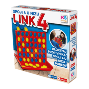 Društvena igra spoji 4 u nizu MILLA TOYS