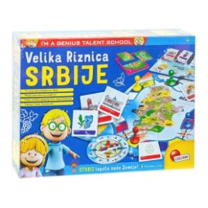 Društvena igra velika riznica Srbije LISCIANI