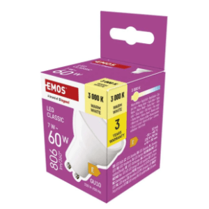 EMOS LED sijalica GU10 7W Classic MR16 ZQ8E42