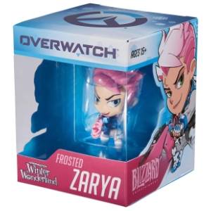 Figure cute but deadly Holiday frosted Zarya ACTIVISION BLIZZARD