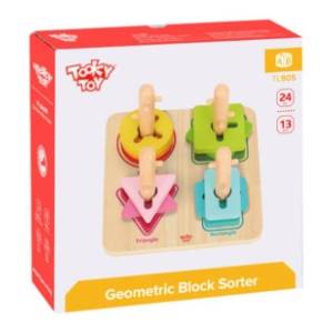 Geometrijska slagalica 4 oblika TOOKY TOY