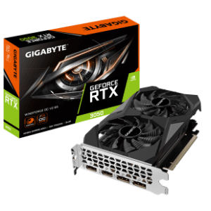GIGABYTE nVidia GeForce RTX 3050 WINDFORCE OC V2 6GB GDDR6 96-bit grafička kartica