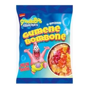 Gumene bombone NELLY Sunđer Bob + igračka 90g